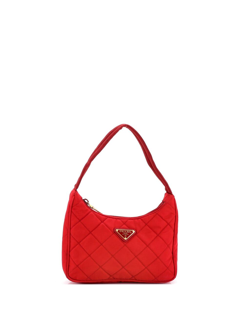 Prada Hobo Quilted Tessuto Mini #243334P10B